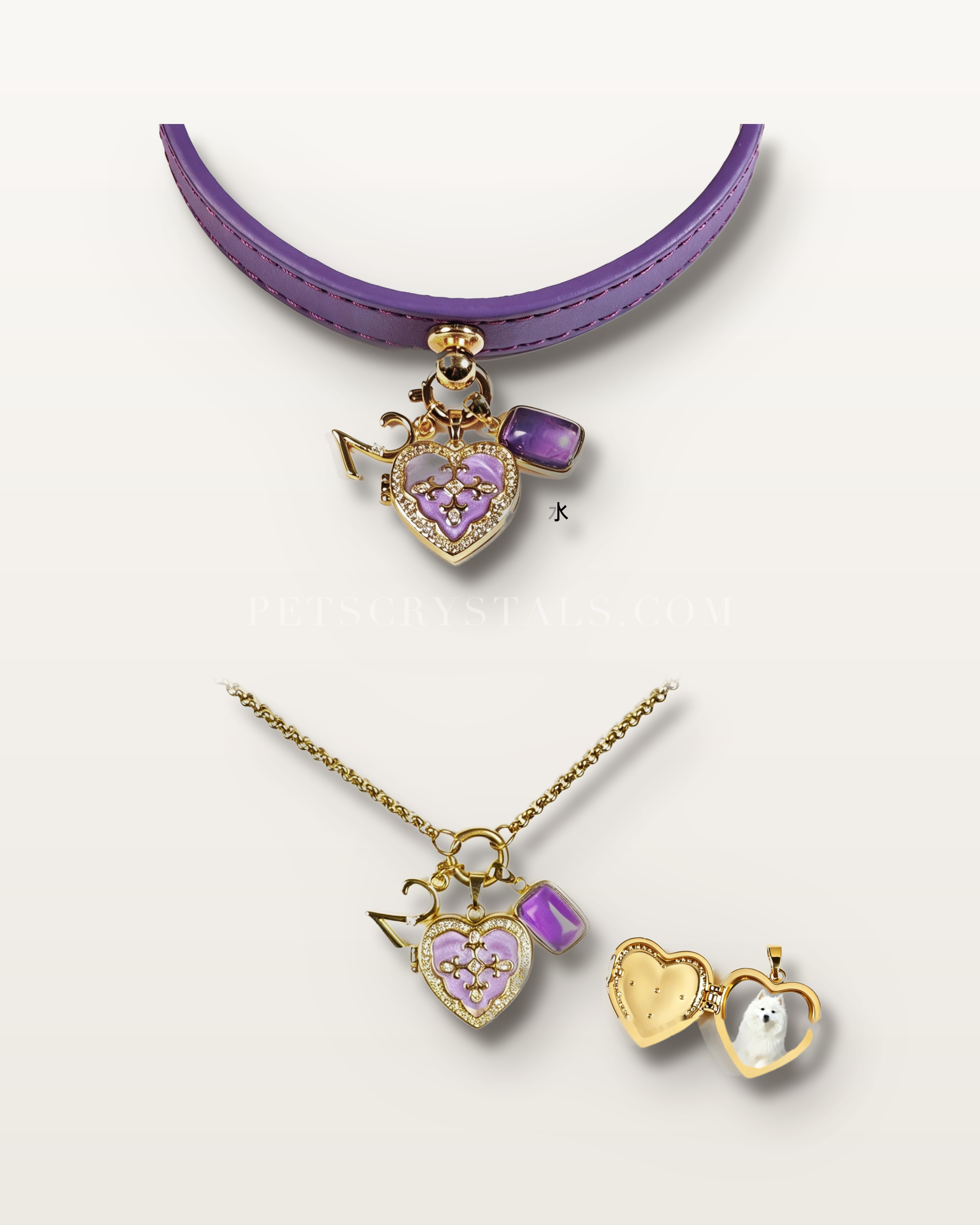 February — Amethyst set
