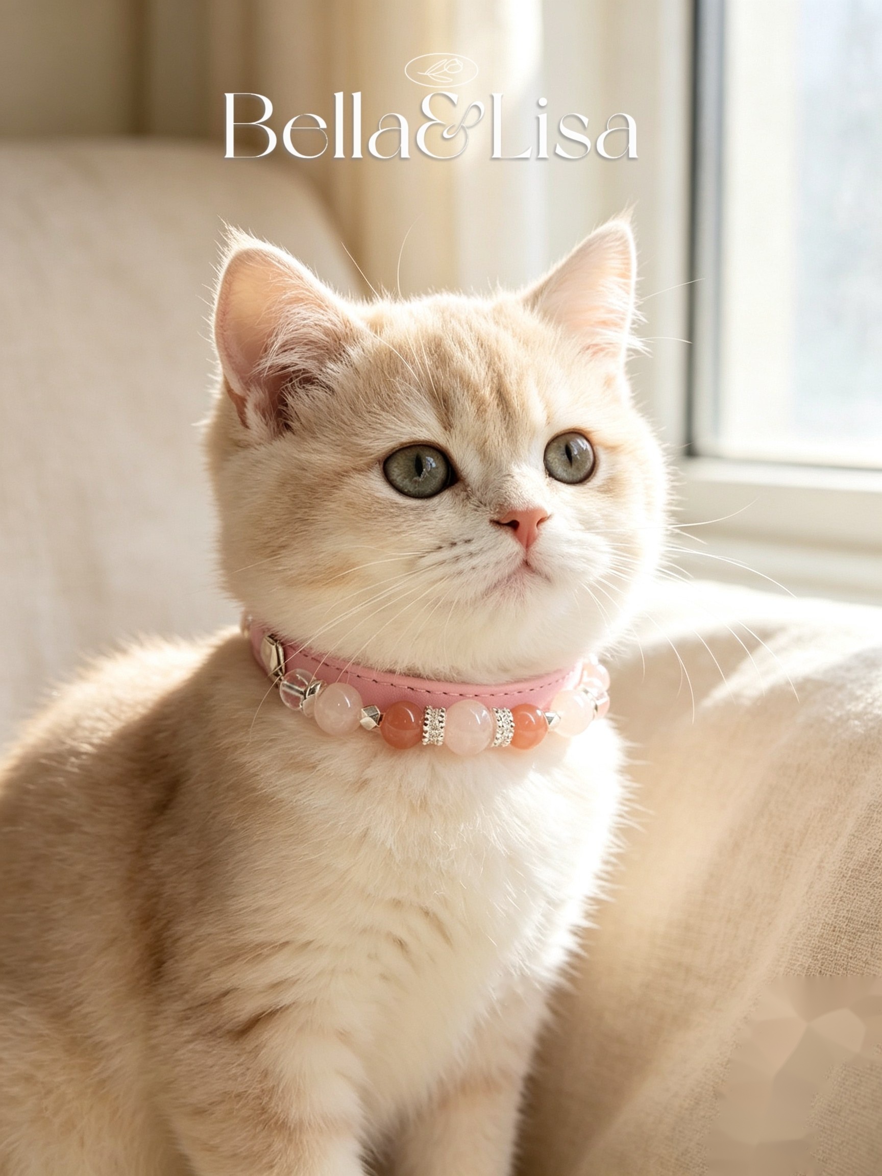Blush Hour — Rose Quartz collar